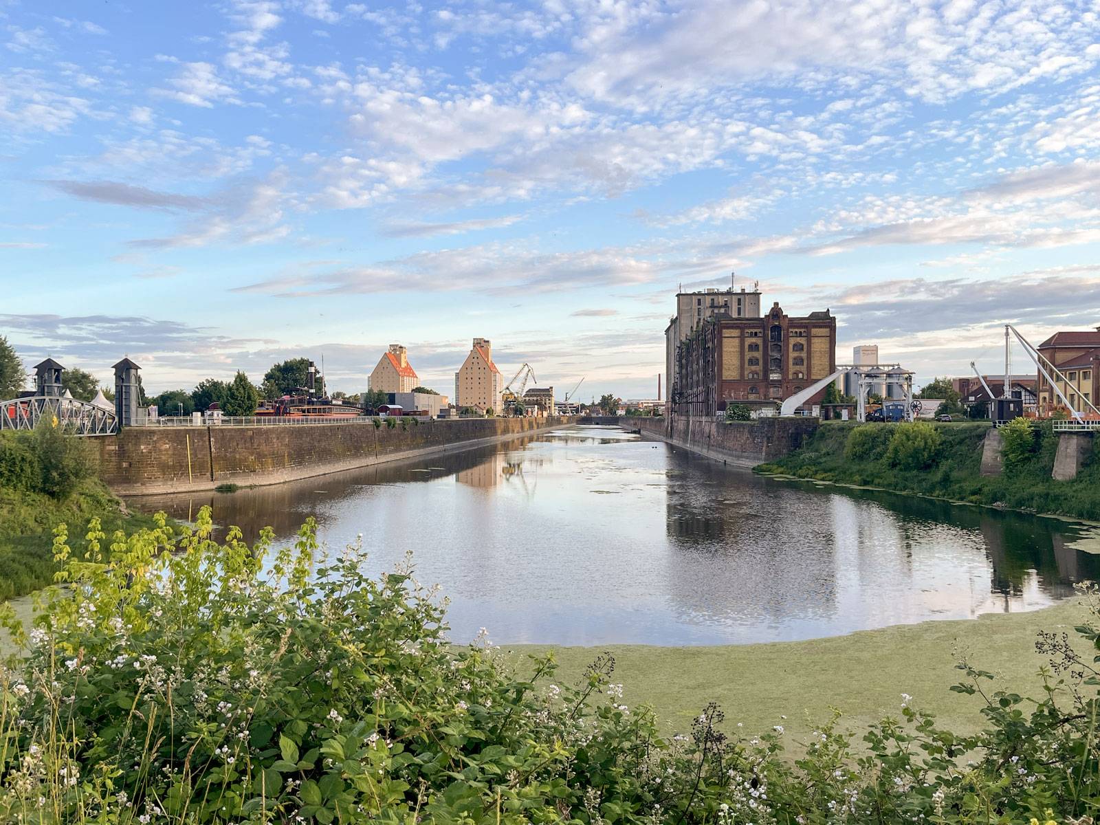Industriehafen Magdeburg, Foto: Stefan Klink, NIK