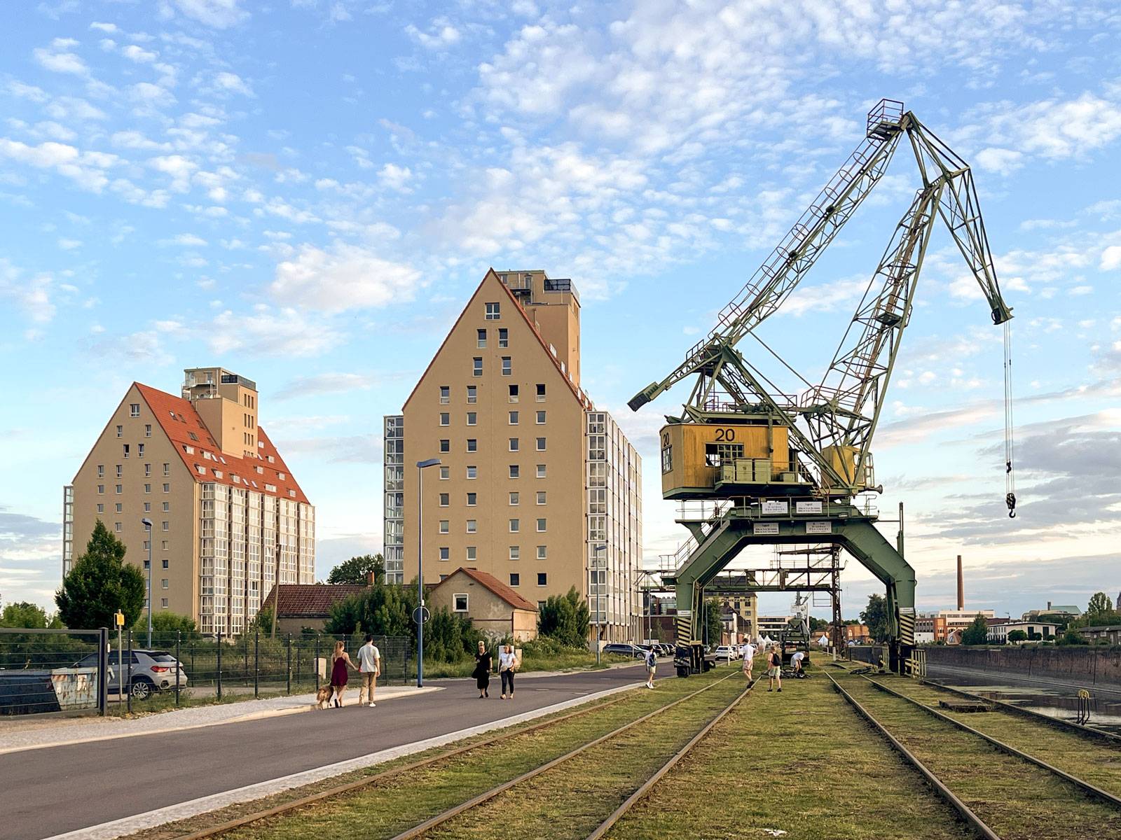 Industriehafen Magdeburg, Foto: Stefan Klink, NIK
