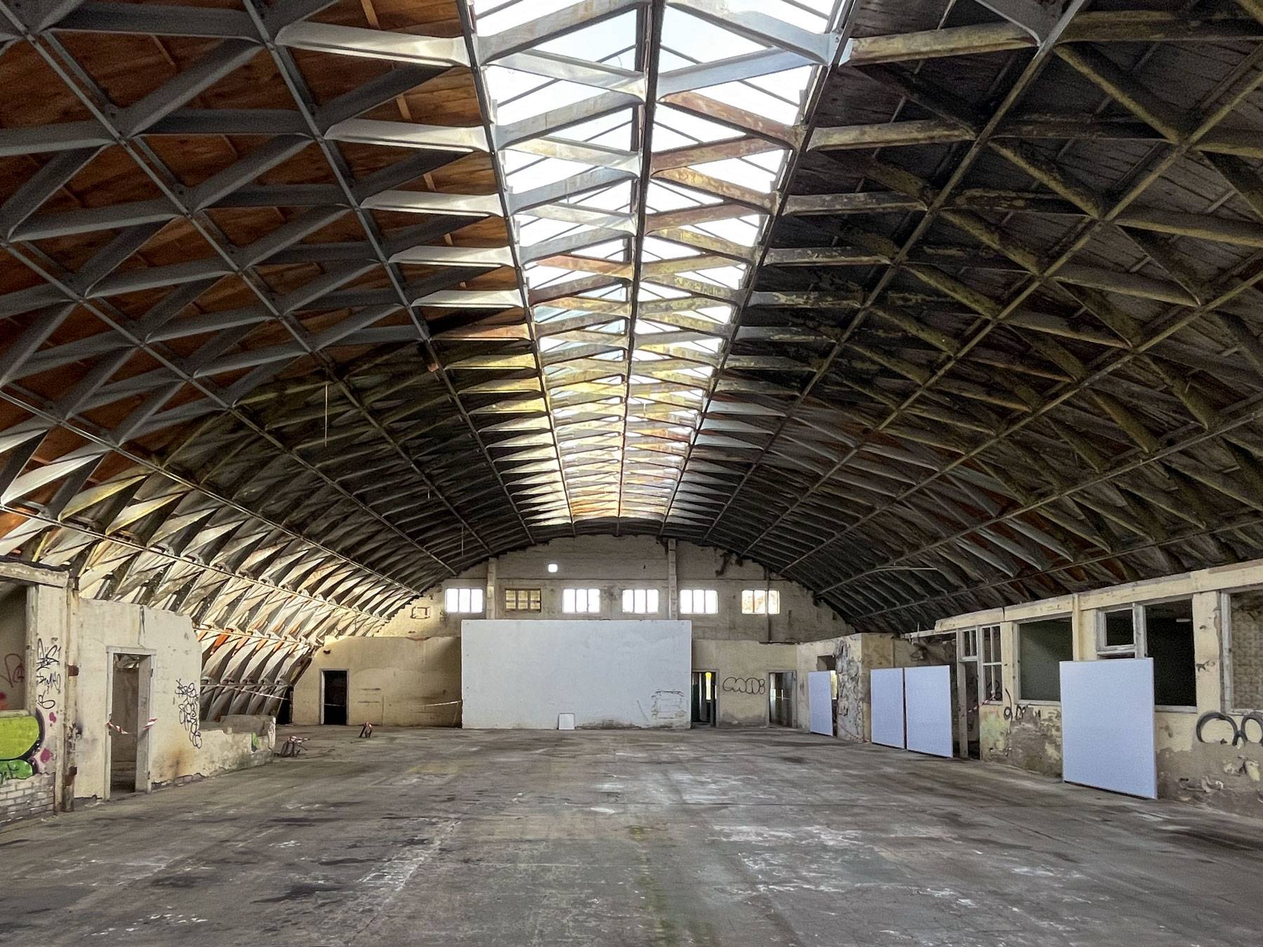 Junkers-Lamellenhalle, Dessau-Roßlau, Foto: Stefan Klink, NIK