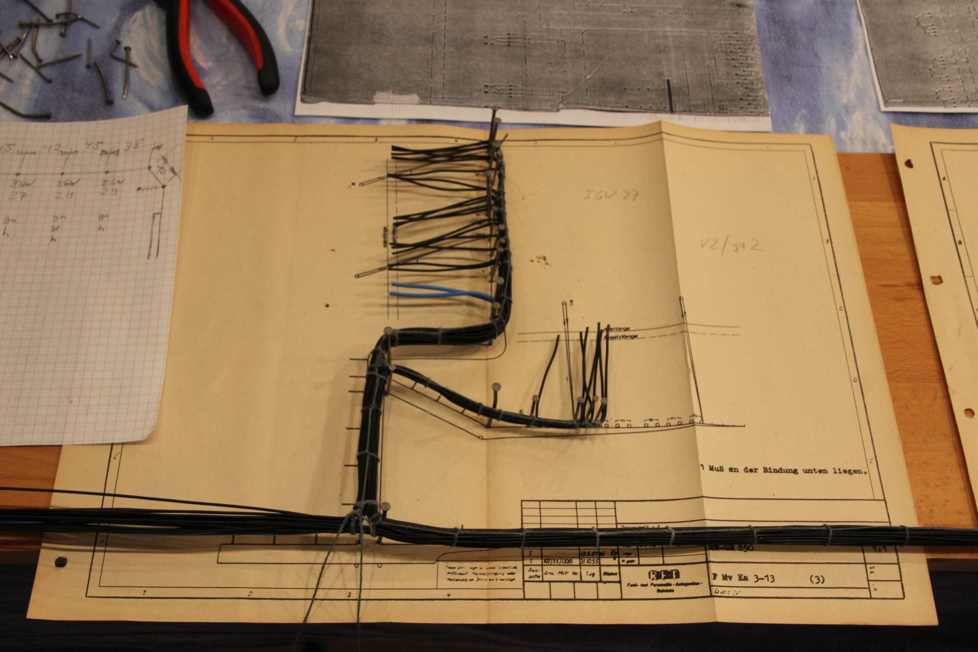 Herstellen von Formkabel