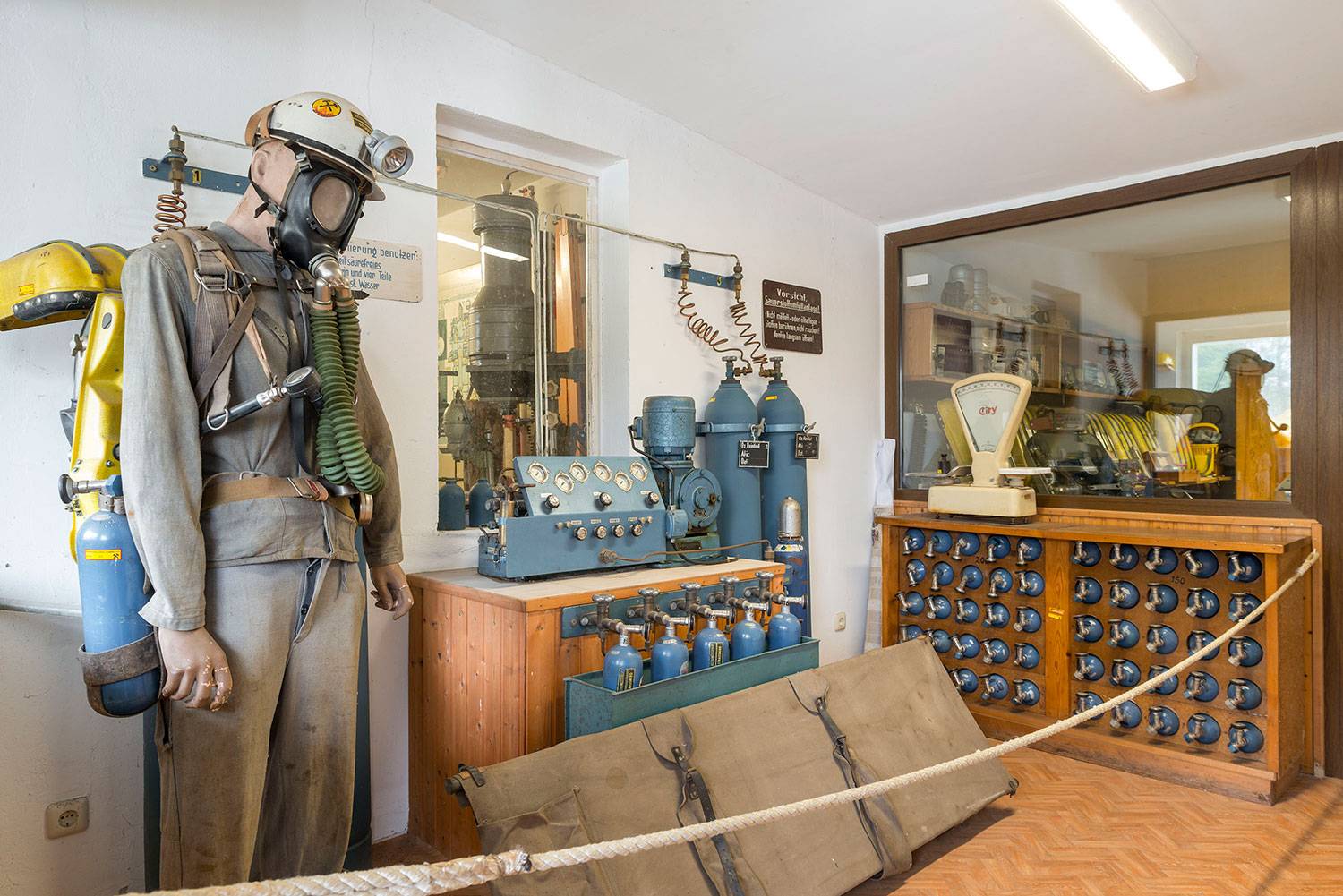Erlebnisbergwerk Glasebach, Museum, Foto: Stefan Klink, NIK